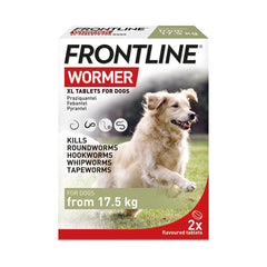 FRONTLINE WORMER - XL Worming Tablets for Dogs - 2 Tablets
