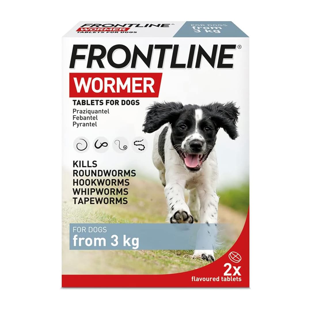 FRONTLINE WORMER - Dog Worming Treatment - 2 Tablets