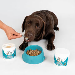 NutriPaw Dental Powder For Dogs & Cats - Clean Teeth, Healthy Gums & Fresh Breath - Manage Plaque & Tartar Build-Up - Fuss-Free - No Brushing Needed - Lasts Up To 6 Months