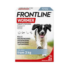 FRONTLINE WORMER - Dog Worming Treatment - 2 Tablets