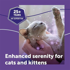 Feliway Optimum 30 Day Cat Calming Odourless Plug-In Pheromone Diffuser Starter Kit, 48ml - Helps Solve Signs of Stress in Cats and Kittens, Veterinary Recommended, Drug-Free, Clinically Proven