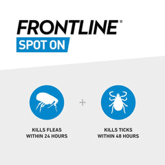 Frontline Spot On Flea Treatment For Dogs 20-40kg, ( 2.68 ml )1/3/6 pipettes Flea And Tick Treatment For Dogs, Frontline Flea Treatment For Dogs, Frontline Spot On For Dogs, Frontline For Dogs