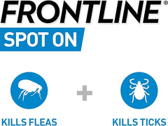 FRONTLINE Spot On Flea & Tick Treatment for Cats - 1/3/6 Pipettes