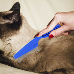 Flea Comb for Cat Dog 4 PCS Flea Removal Lice Combs Fine Tooth Comb Groomingfree