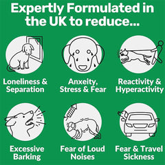 NutriPaw Calming Treats For Dogs - Reduce Stress, Fear, Separation, Barking, Hyperactivity, Reactivity, Aggression, Travel - Calm without Drowsiness dogs