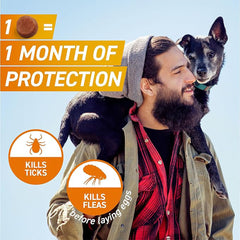 FRONTPRO Chewable Tablets Flea & Tick Treatment for Dogs 3 Pack