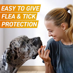 FRONTPRO Chewable Tablets Flea & Tick Treatment for Dogs 3 Pack