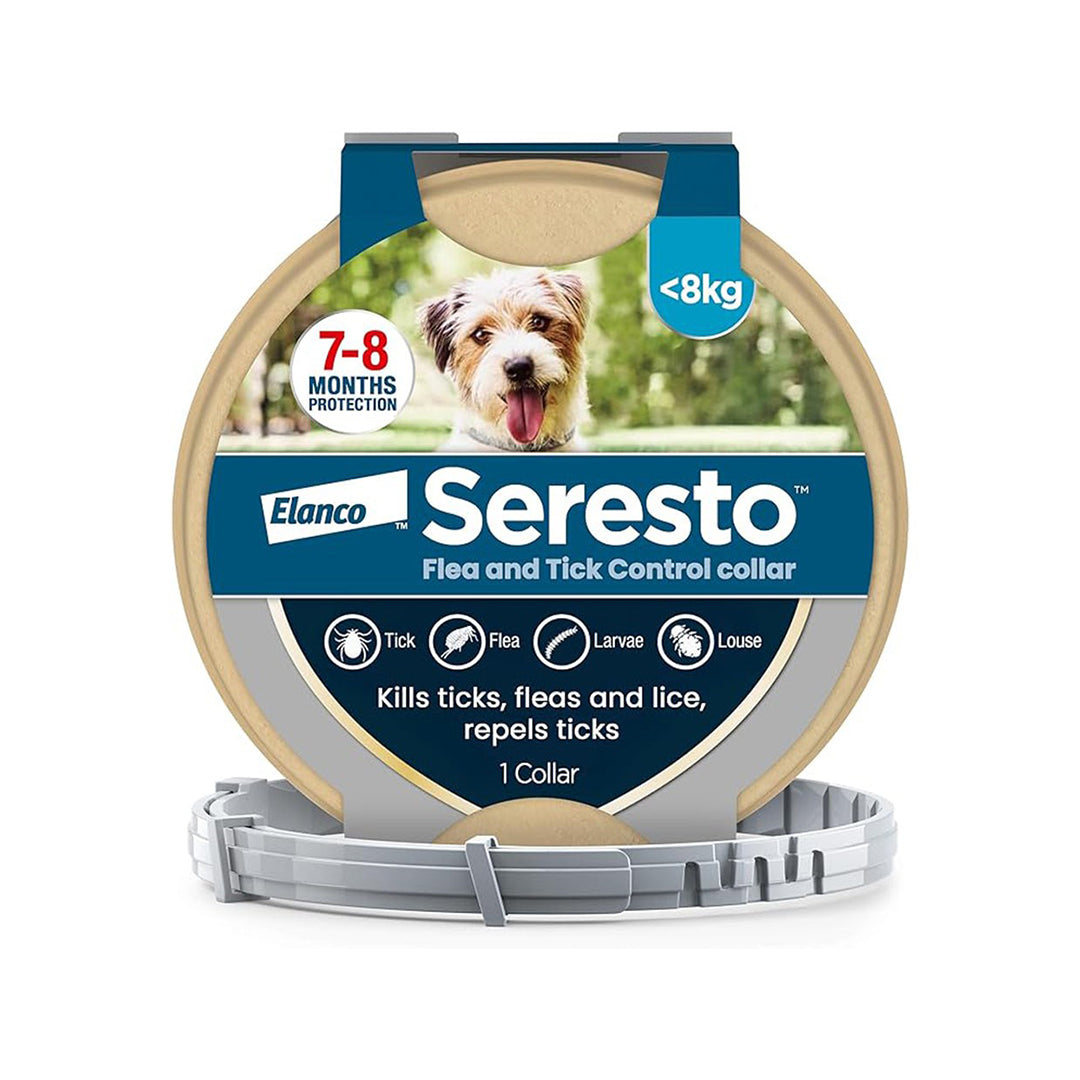 Seresto Flea & Tick Control Collar for Small Dogs | Long-Lasting Flea & Tick Treatment | 1 Collar | Up to 8 Months Protection