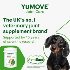 YuMOVE Senior Dog Joint Supplement, High Strength for Joint Care, Essential Dog Hip and Joint Support for Senior Dogs Aged 8+, 240 Tablets - Eco Friendly and Letter Box Ready Packaging