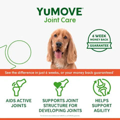 YuMOVE Senior Dog Joint Supplement, High Strength for Joint Care, Essential Dog Hip and Joint Support for Senior Dogs Aged 8+, 240 Tablets - Eco Friendly and Letter Box Ready Packaging